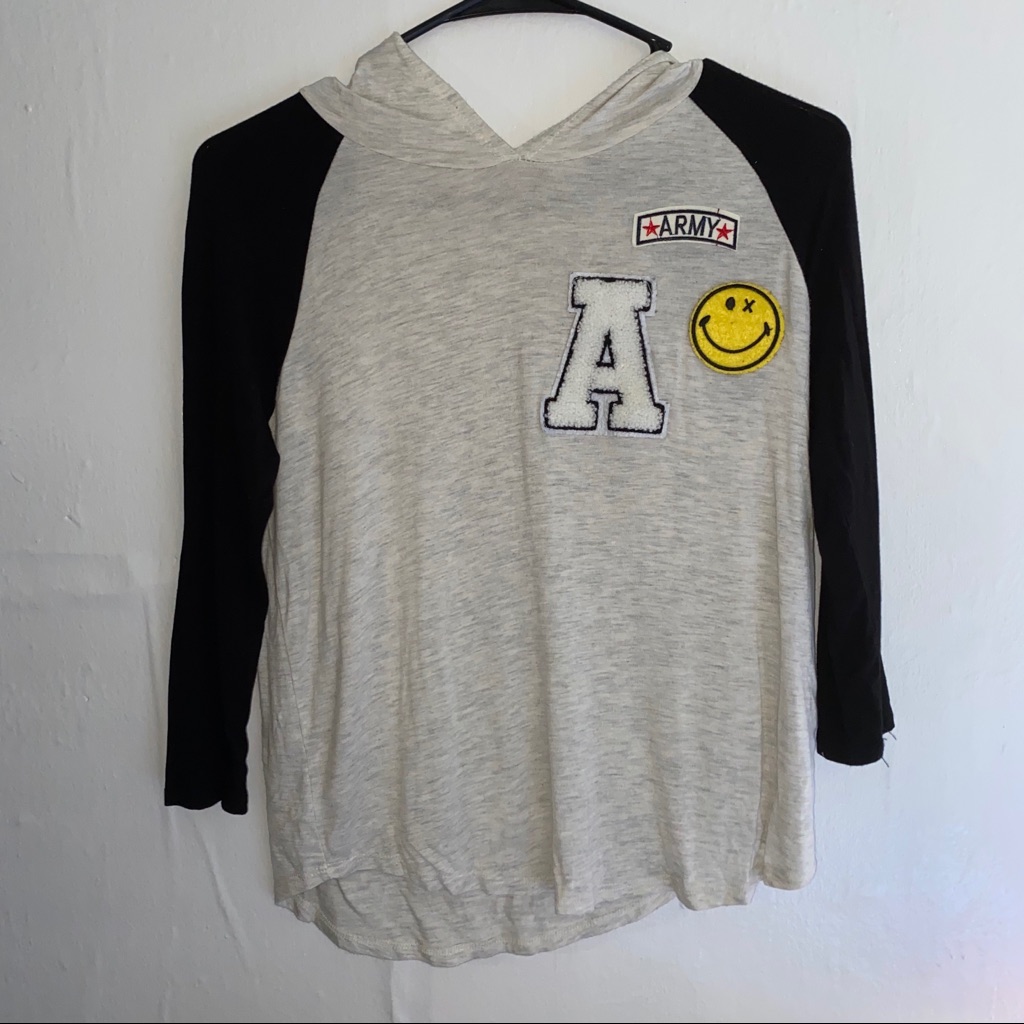 Black & Light Gray Hoodie